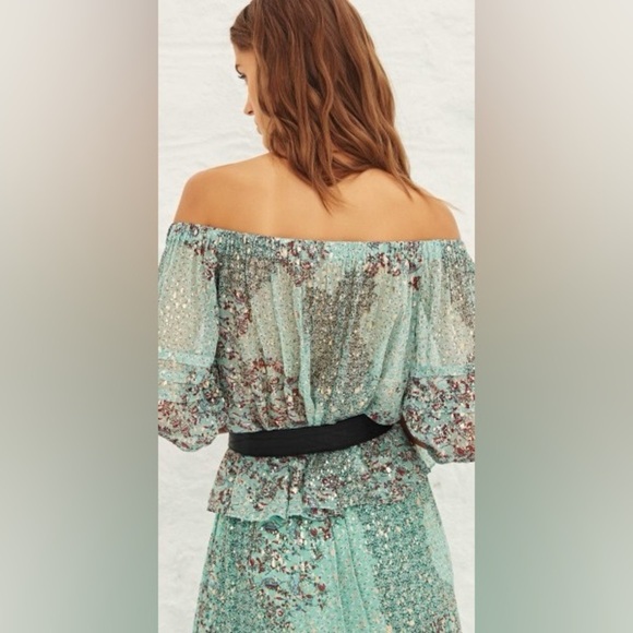 ba&sh Off Shoulder Olga Top NWT - Picture 3 of 12